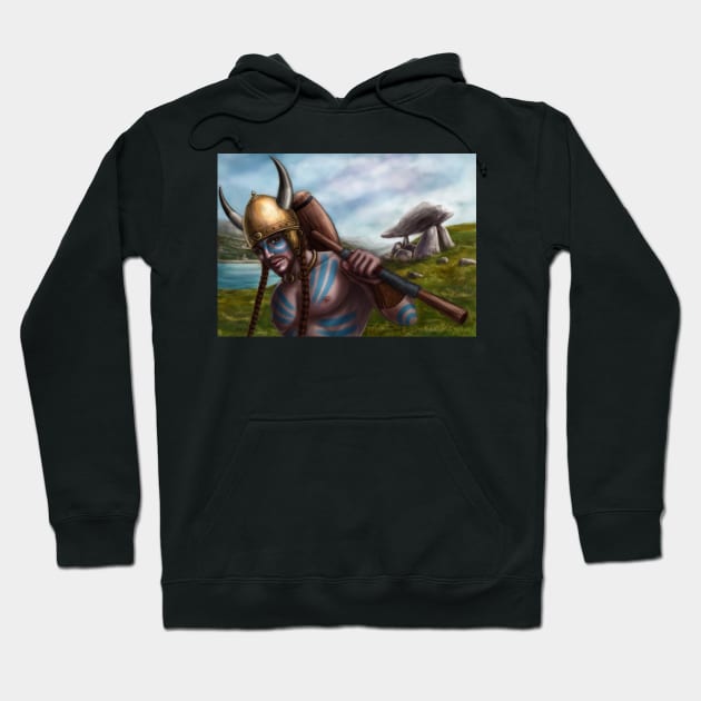 Celtic Warrior Hoodie by Aranya